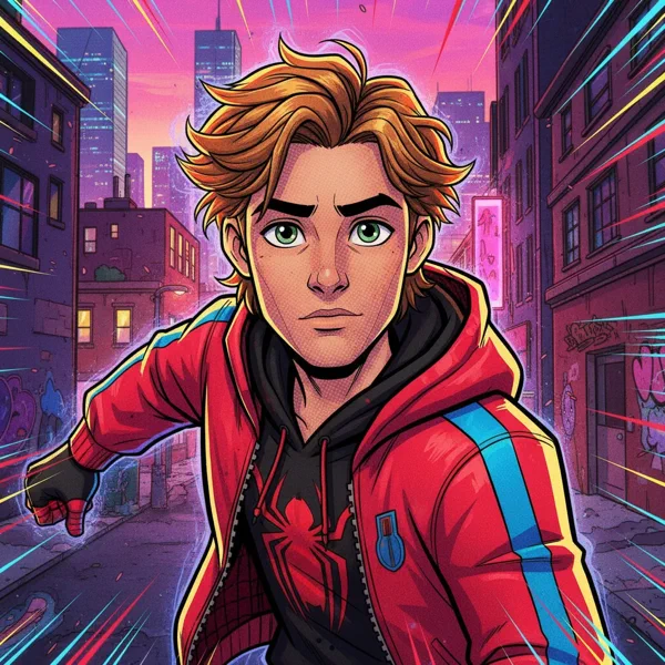 Spider-Verse-Stil