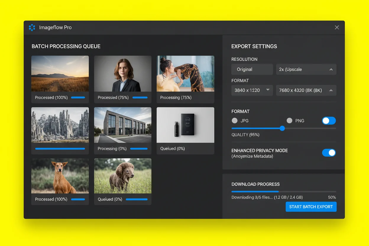 Professionelle Funktionen der KI-Bildbearbeitungsplattform