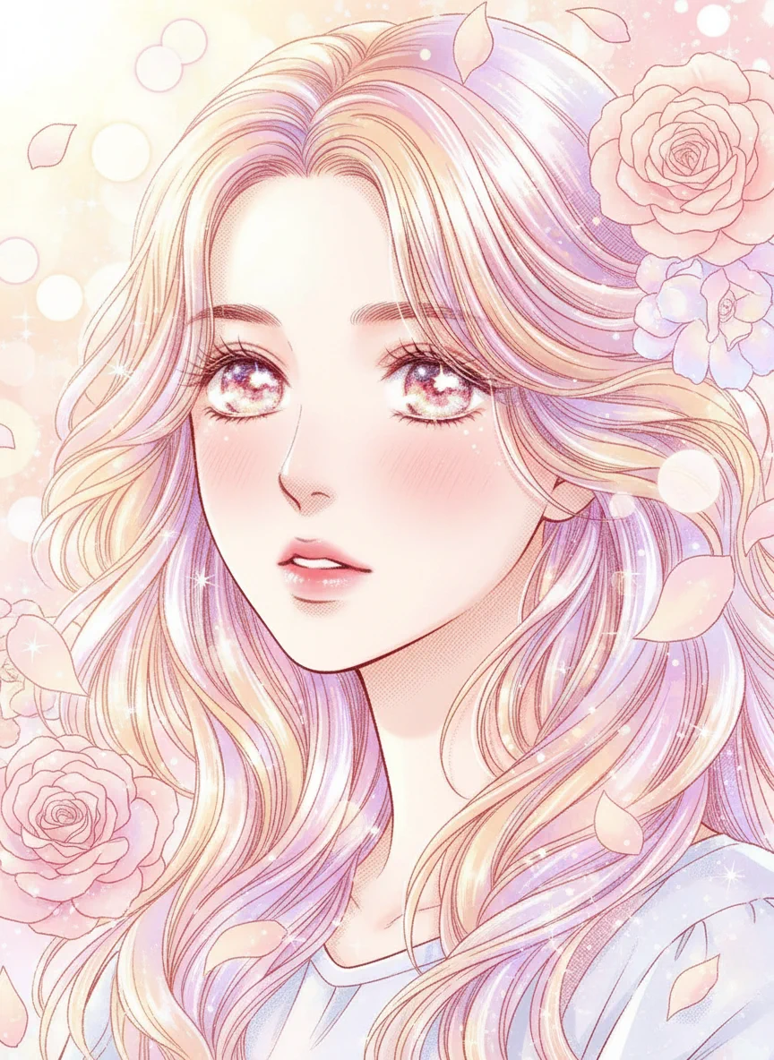 Shoujo Manga Romance Style