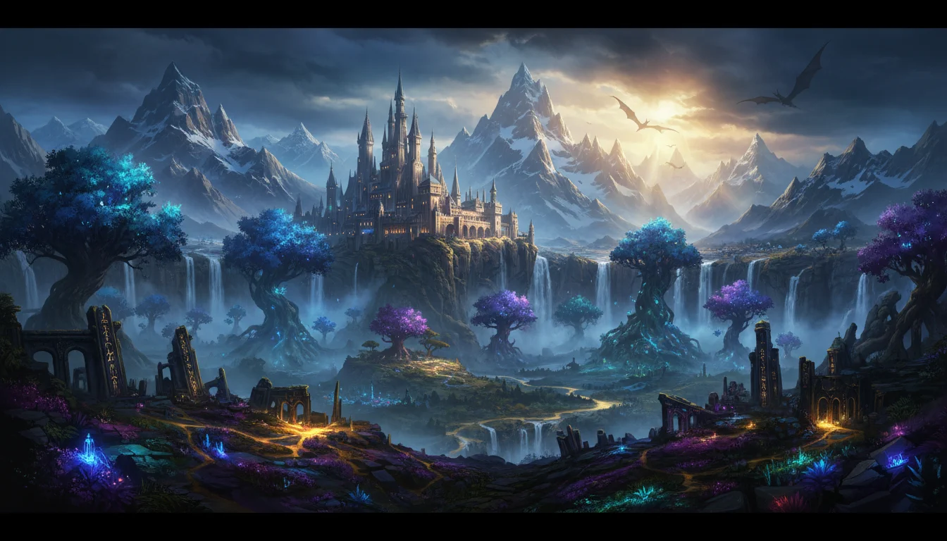 Epic Fantasy Landscape