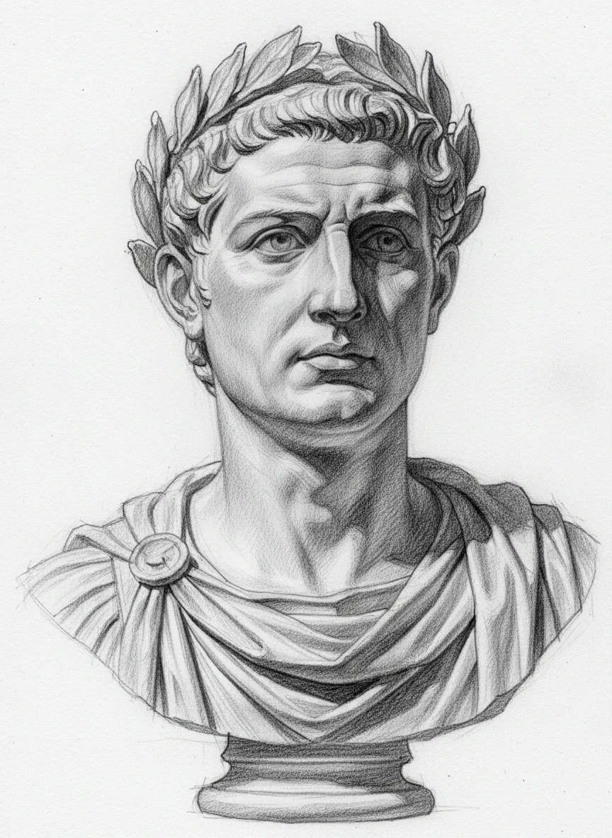 Detailed Pencil Sketch