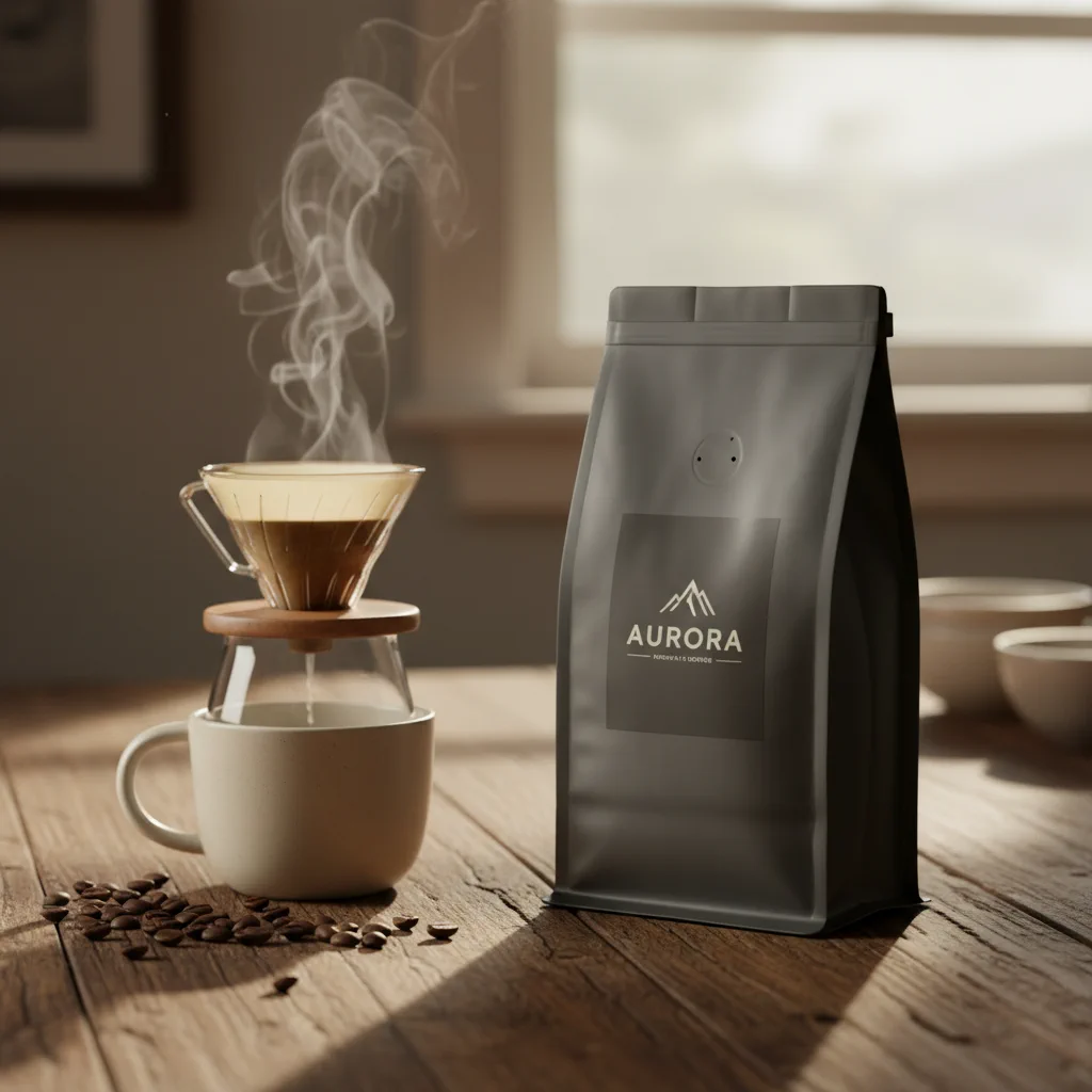 Artisan Coffee Product Photography