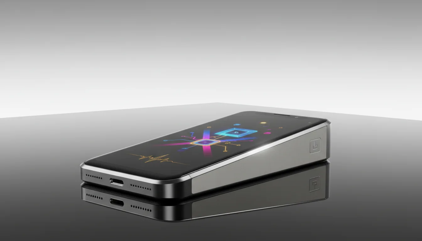 Sleek Tech Device Product Shot