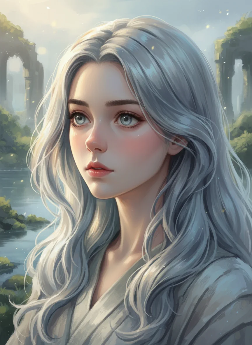 Semi-Realistic Anime Portrait