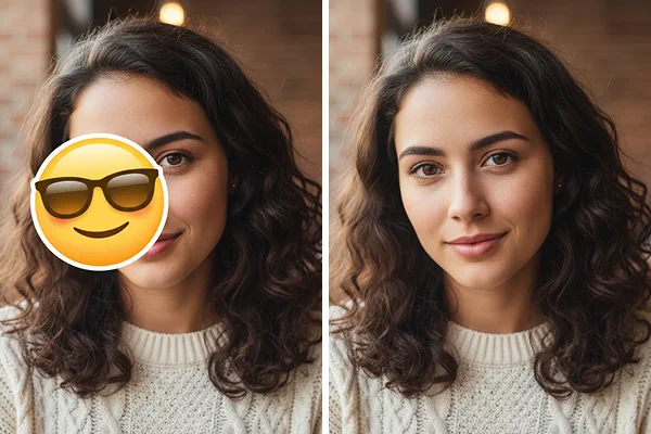 Remove Emoji from Photo