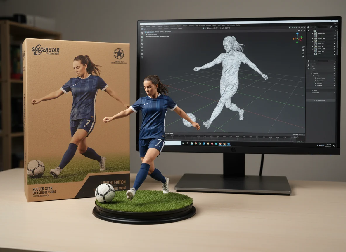 AiPose - Convert sports stars into action figures