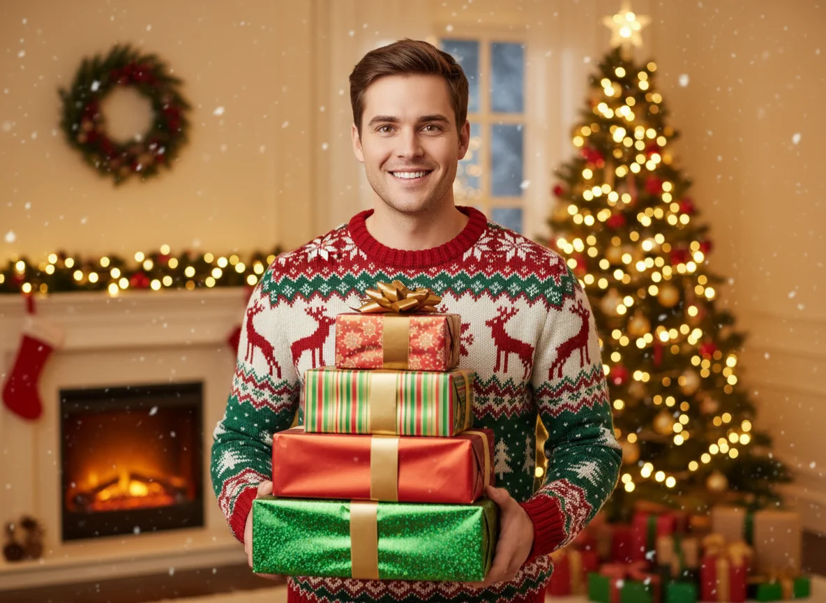 AI Christmas photo transformation tool - After