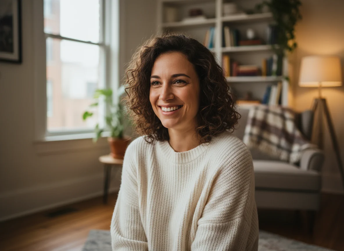 AI Christmas photos for family memories - Before