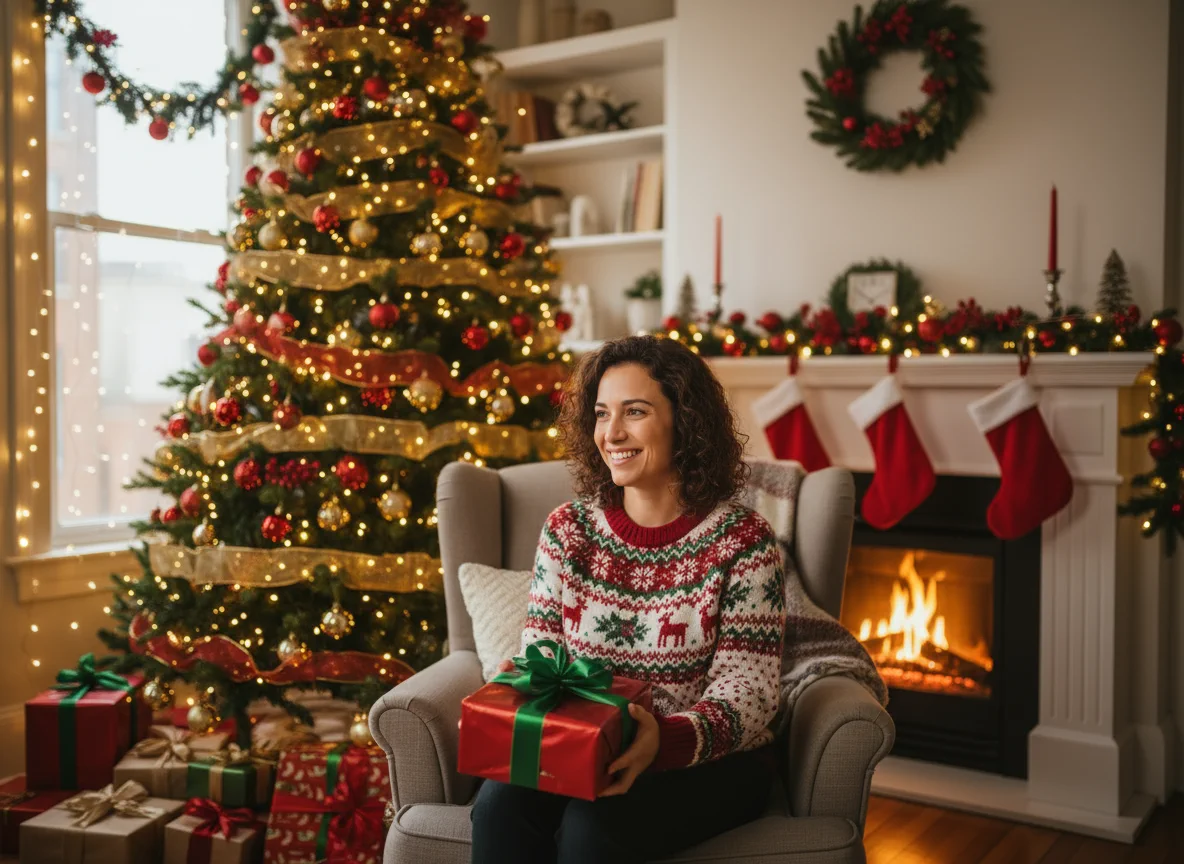 AI Christmas photos for family memories - After