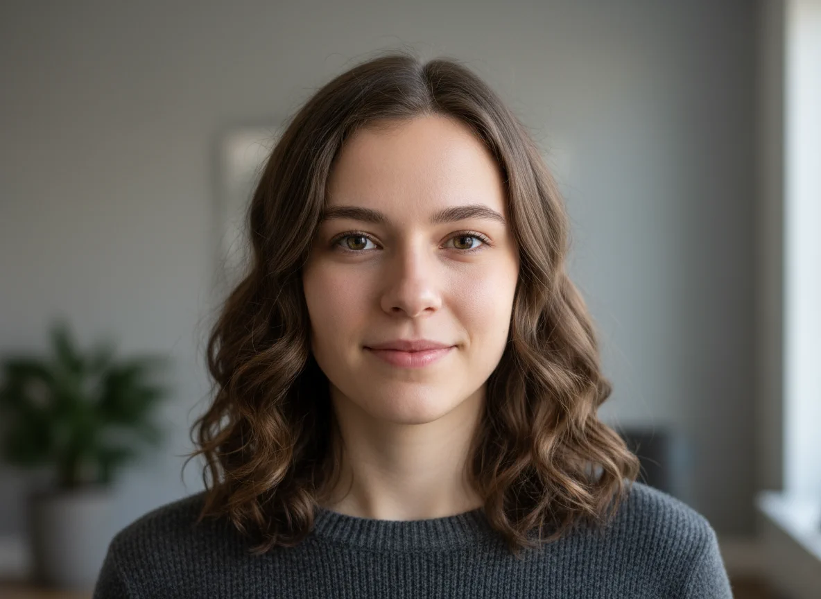 AI-powered realistic hairstyle rendering - Before