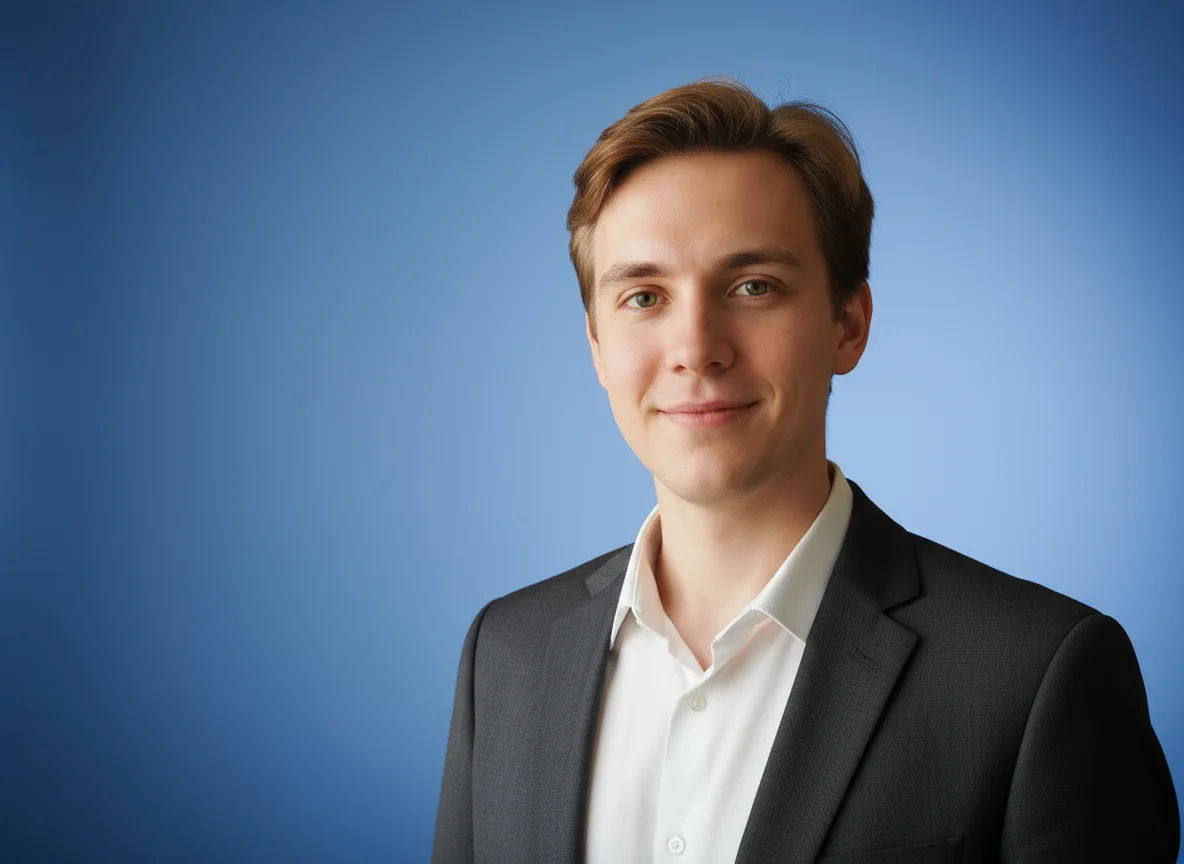 AI headshot generator in action - After