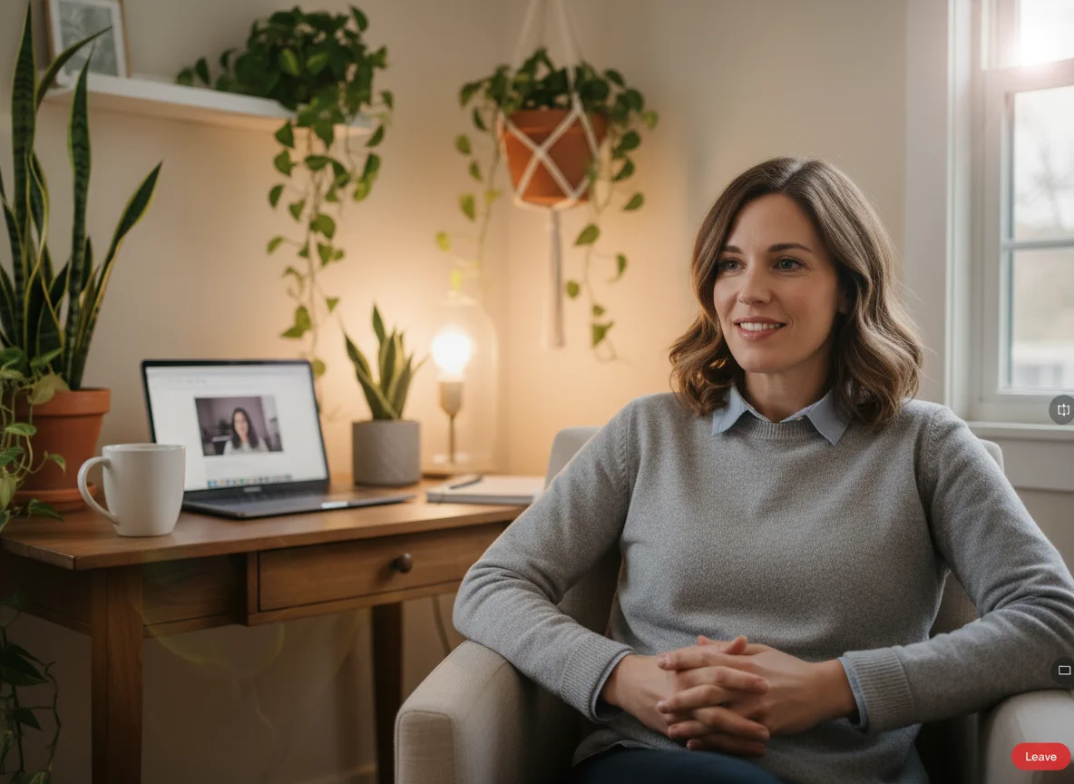 Professional business headshot style - Before