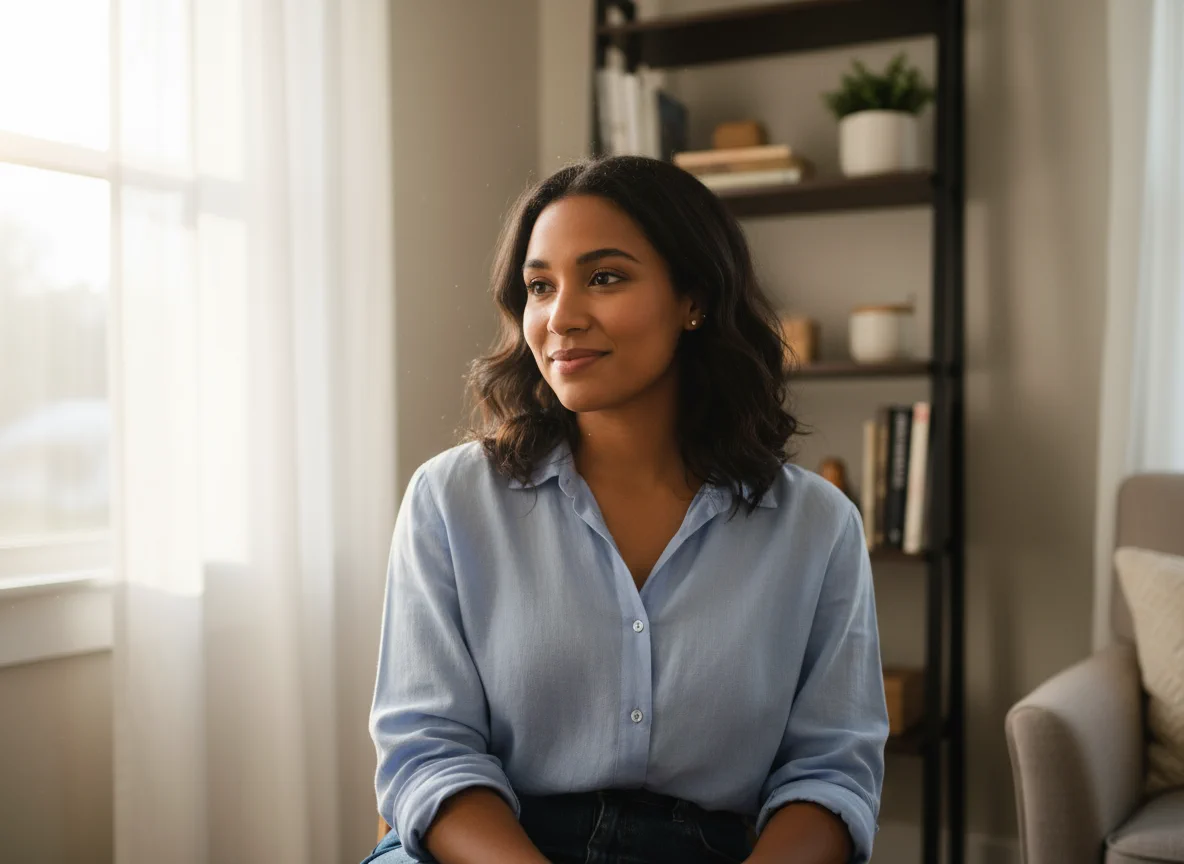 LinkedIn profile headshot style - Before