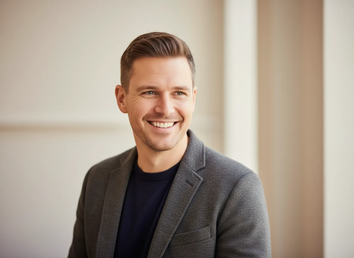 Casual professional headshot style - After