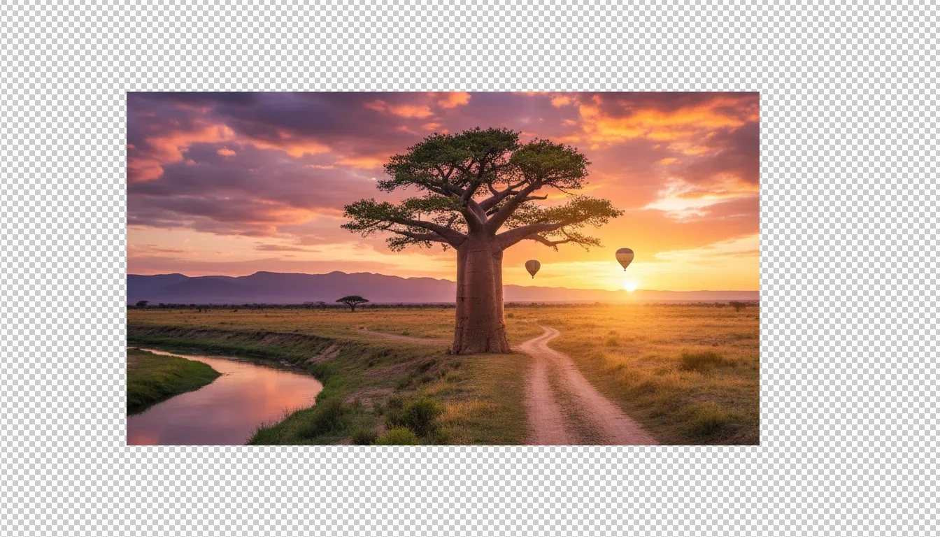 Expand images for social media aspect ratios - Before