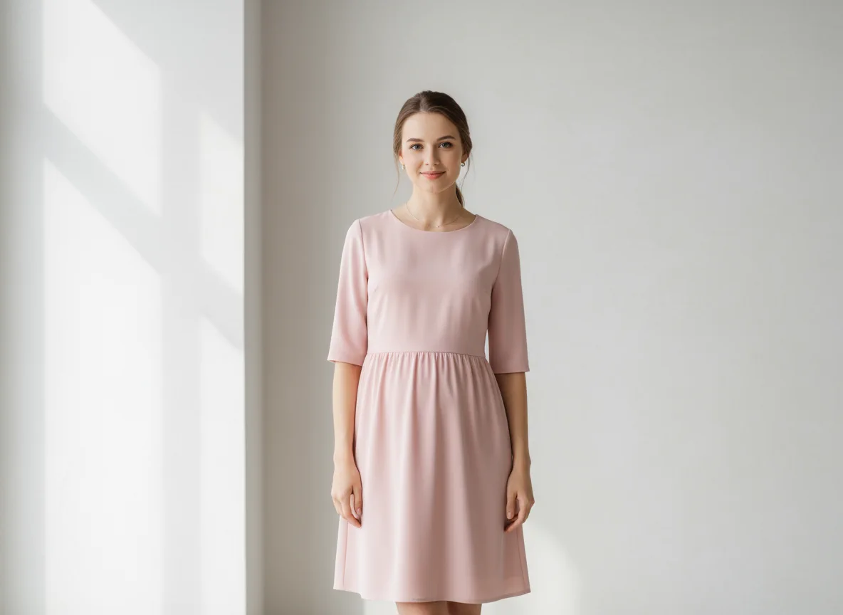 AI pregnant filter in action - Before