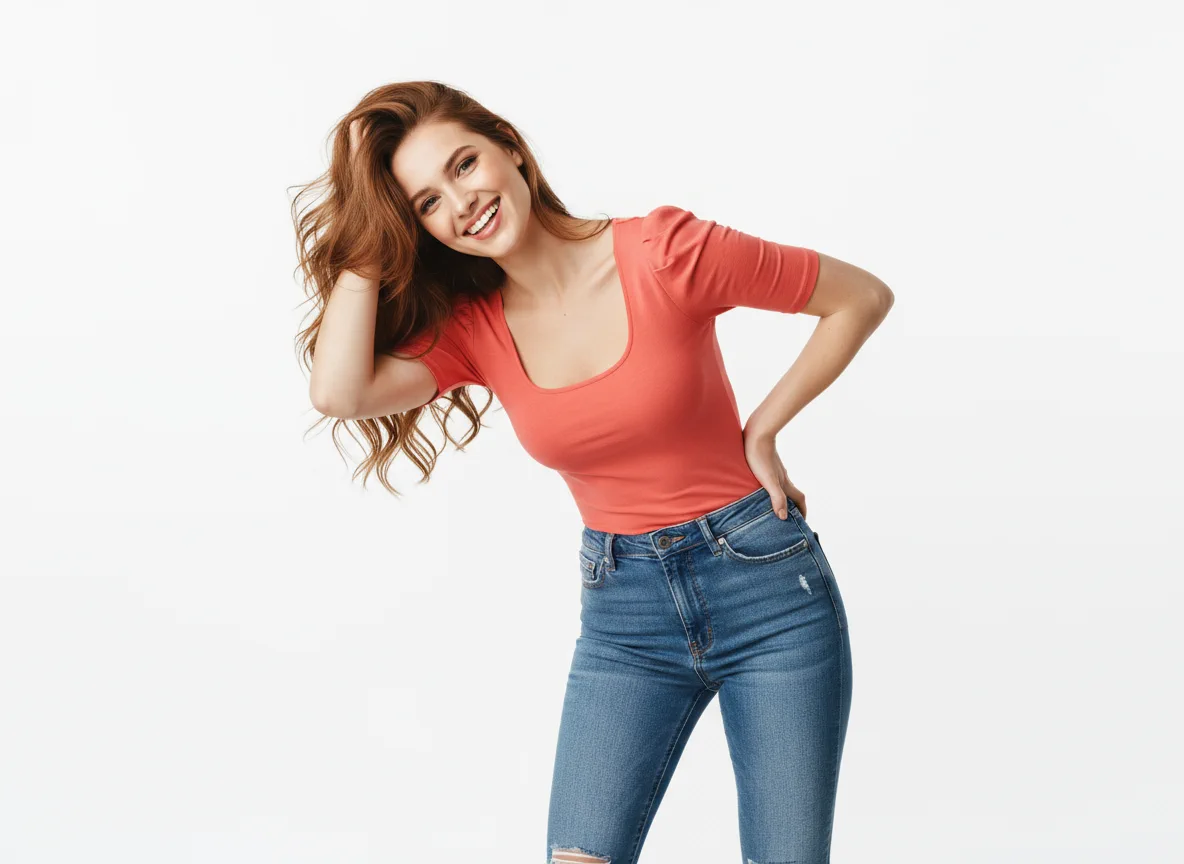 Fun social media pregnancy photo - Before