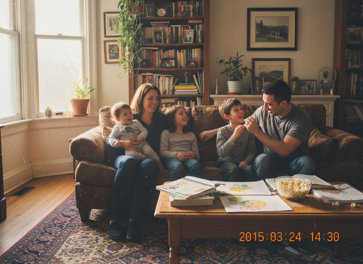 Kamera-Zeitstempel und Datumsstempel von Fotos entfernen - Before