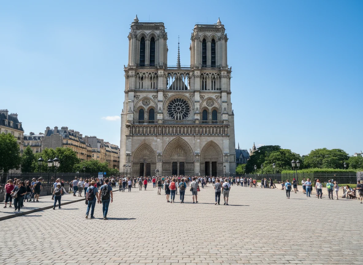 Cleanup travel pictures by removing tourists - After