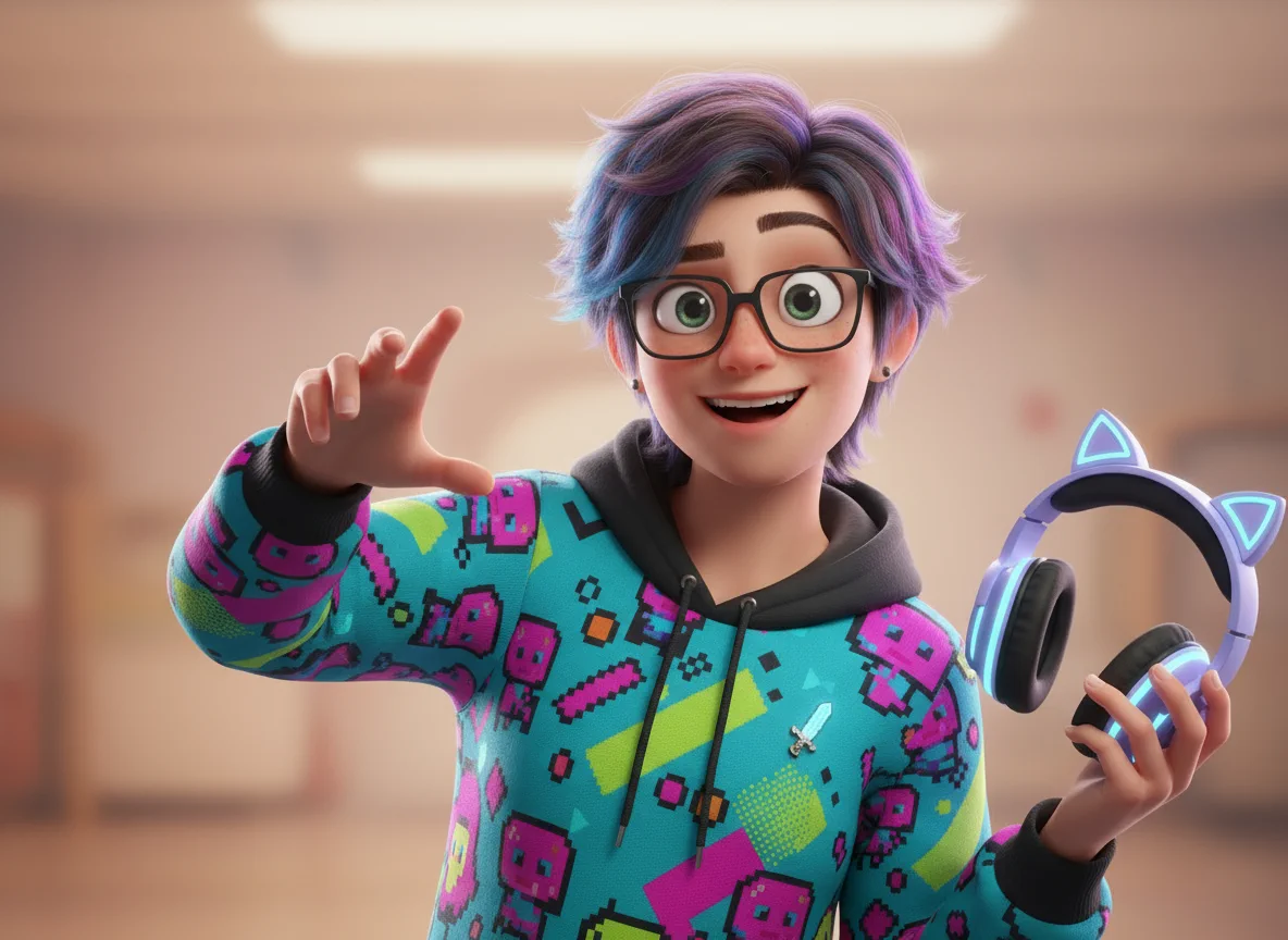 Custom 3D character creation from photos with Pixar-style rendering - After