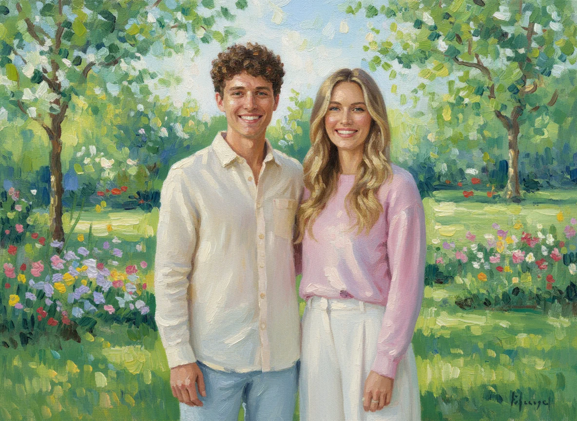 Instant transformation to impressionist style - After