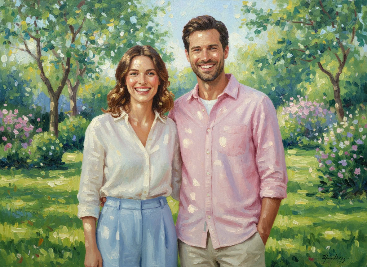 Authentic impressionist painting techniques demonstrated - After