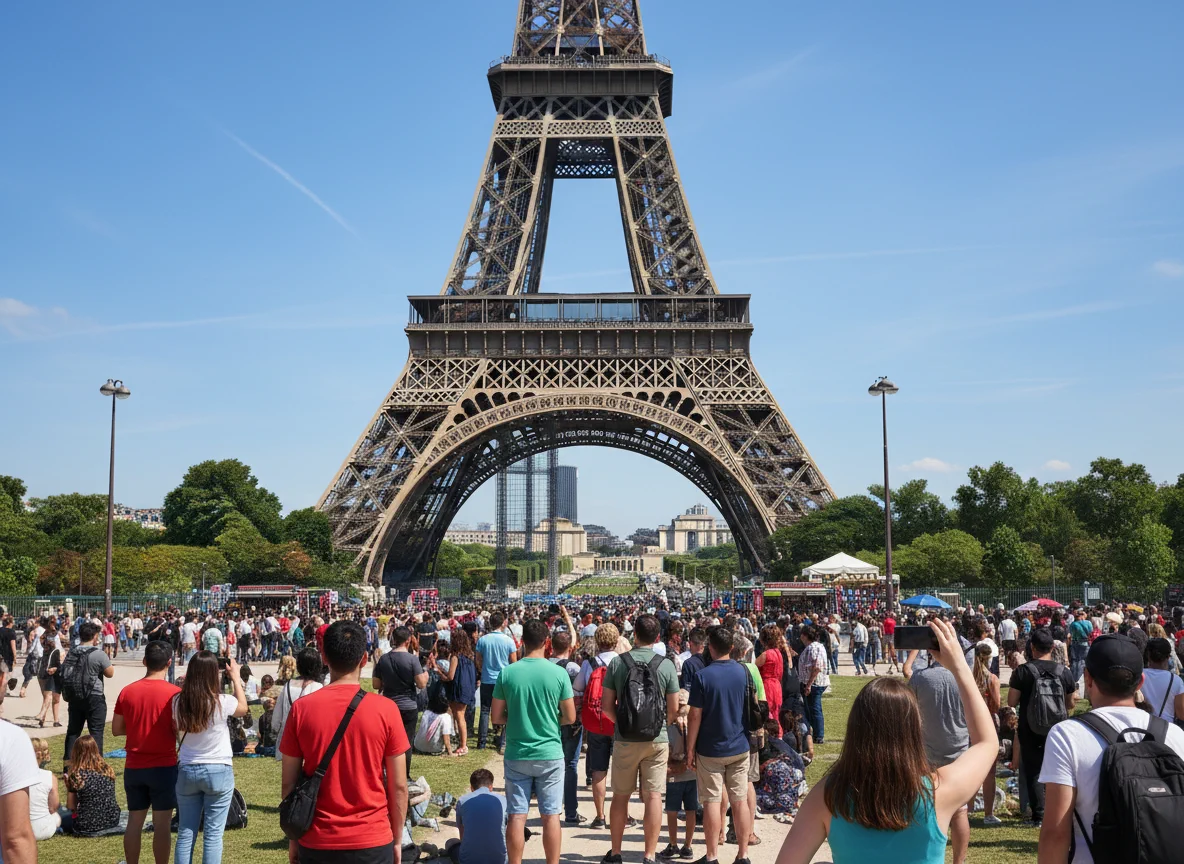 Magic eraser tool removing unwanted objects from photos - Before