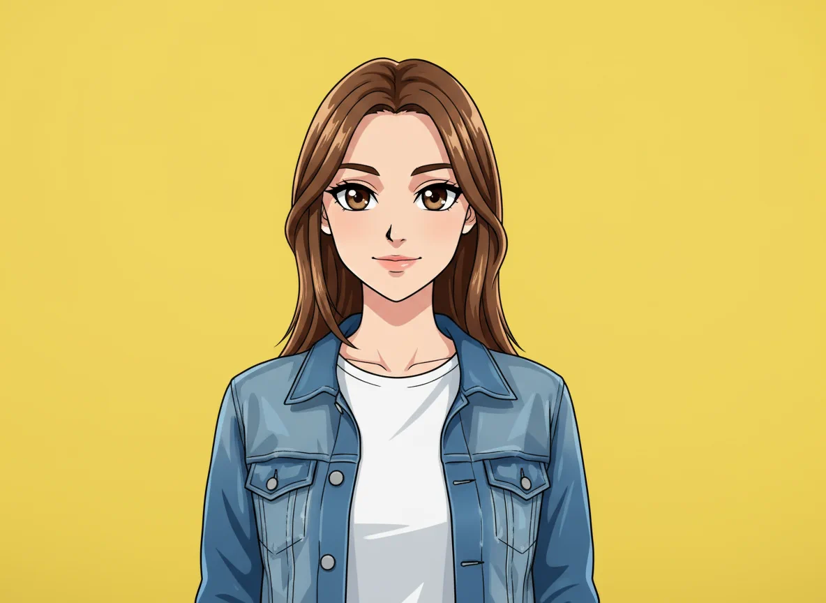 Photo in anime cartoon style - After