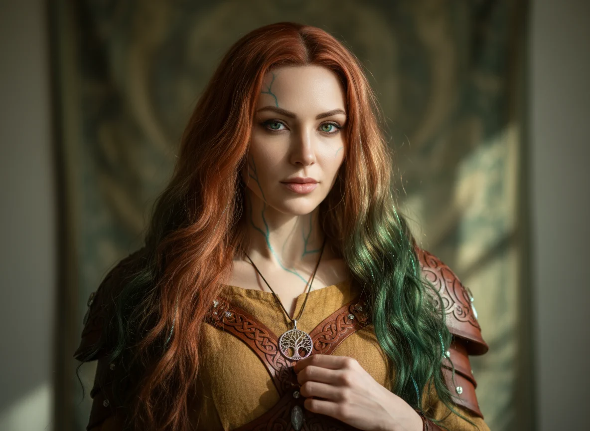 Photo in fantasy anime style - Before