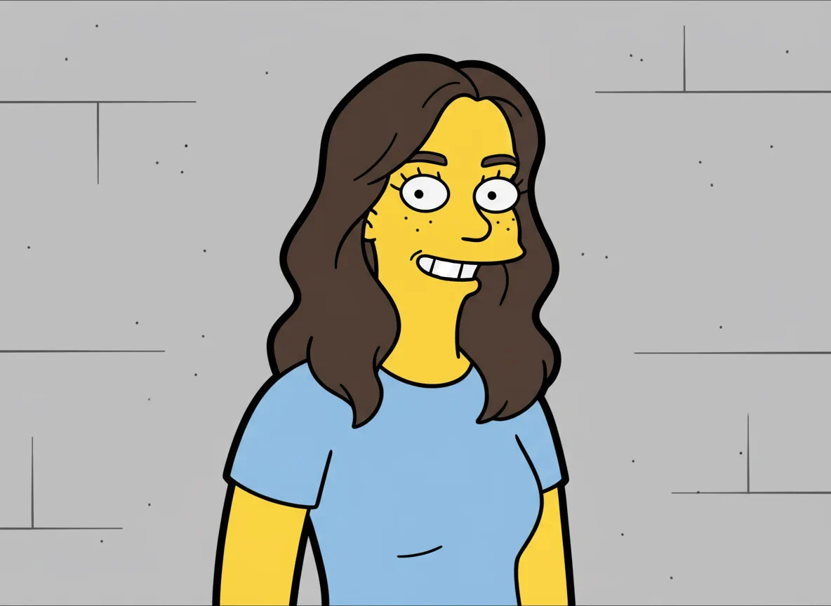 Photo in Simpson cartoon style - After