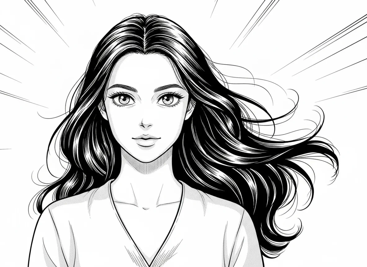 Porträtfotos in elegante Strichzeichnungen verwandeln - After