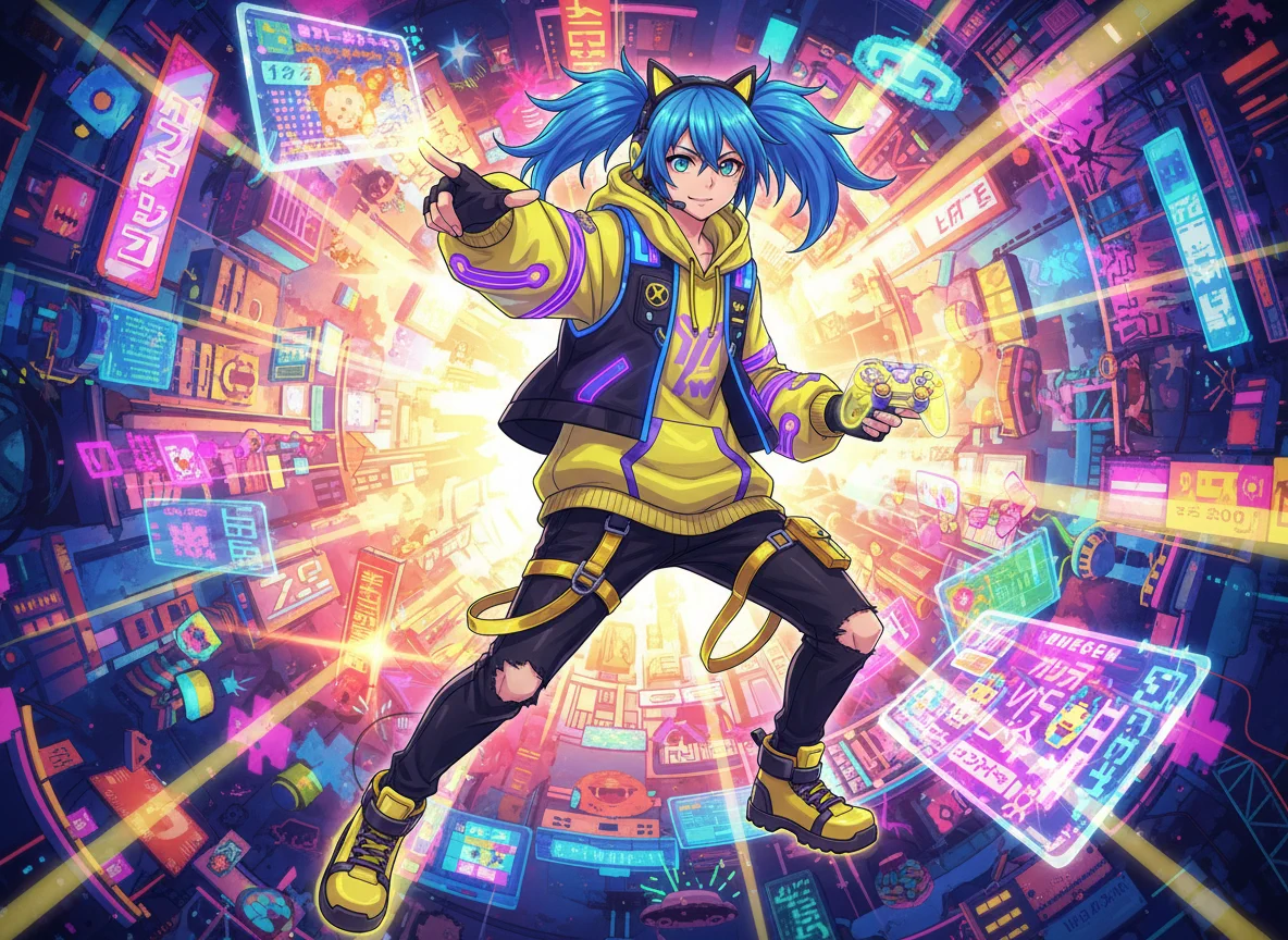 Anime-Pixel-Charaktere erstellen - Before